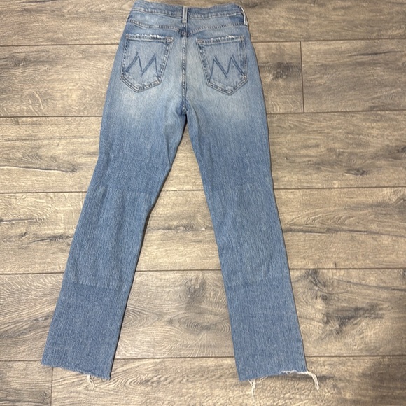 • Mother Denim • Women’s THE PIXIE DAZZLER ANKLE FRAY Jeans SECRET SISTER 25 - Picture 5 of 5